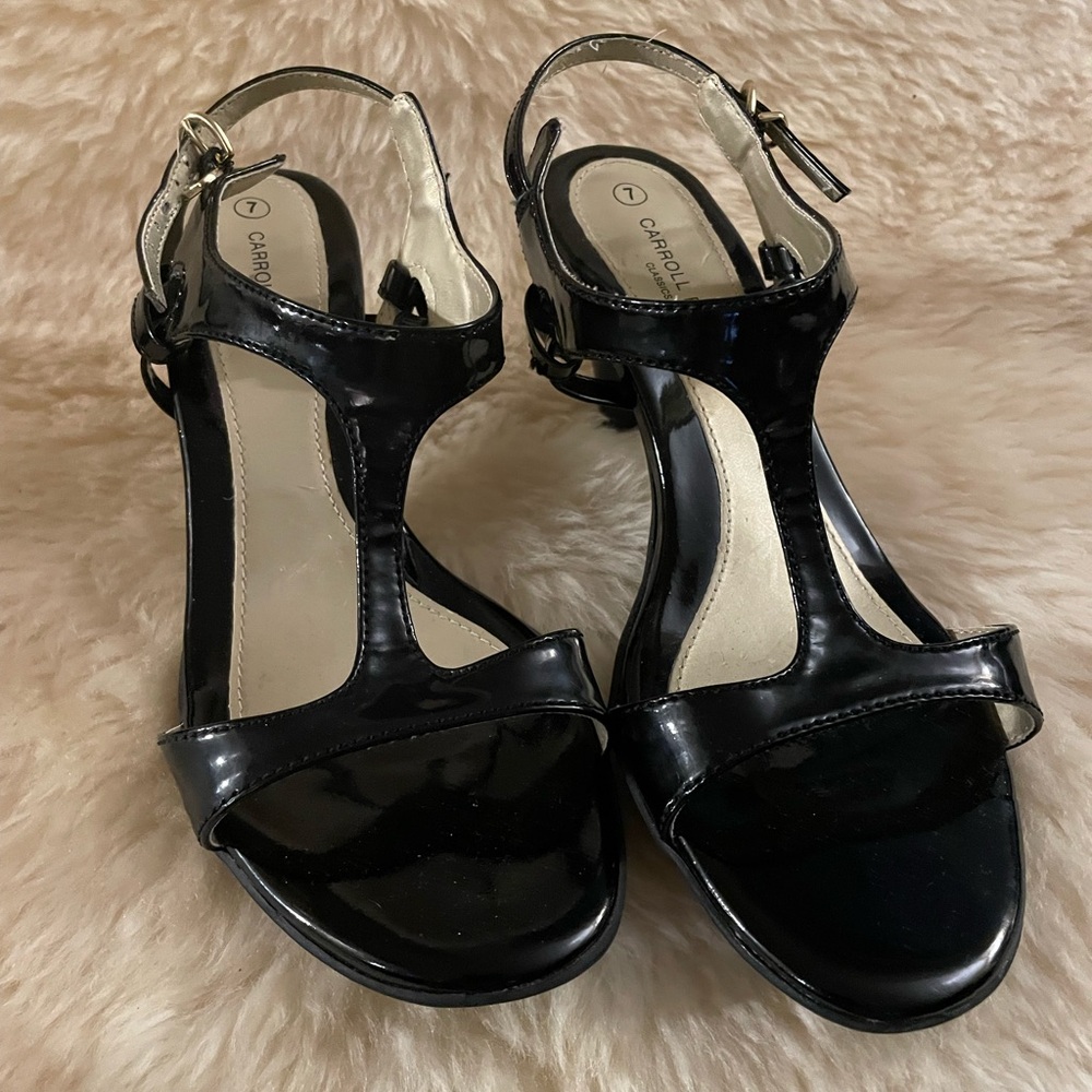 Vintage Black Carroll Reed Classics size 7M